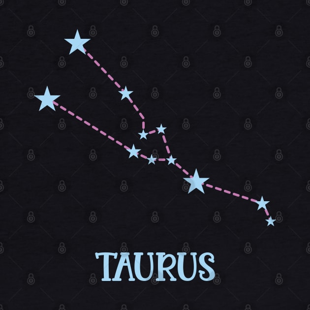 Taurus Zodiac Sign Constellation by Adrian's Outline